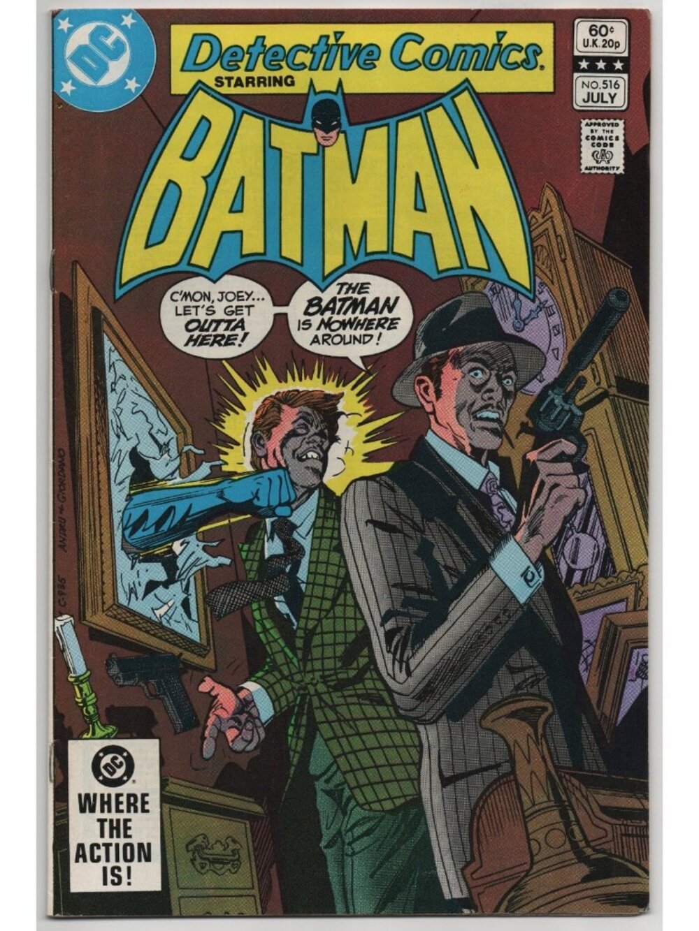 Detective Comics 516 DC Comics 1982 FN 6.0 Batman Batgirl Bronze Age